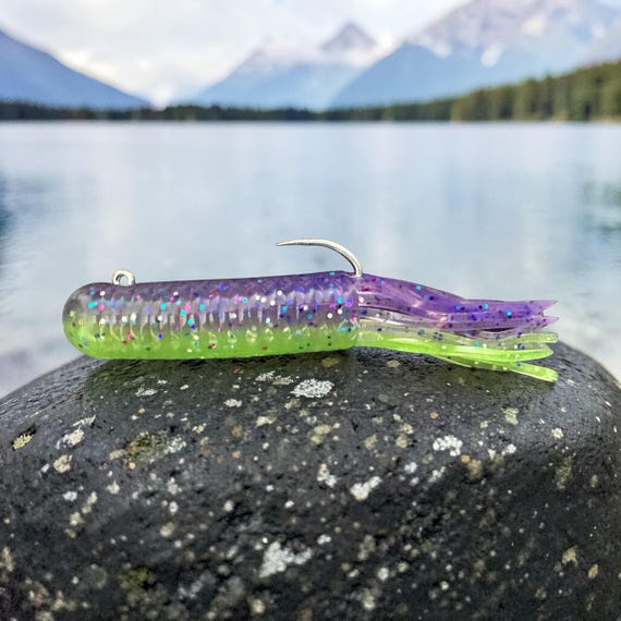 Limited Edition Pixie Slime 4 inch Tubes 6pack + 2 jigs