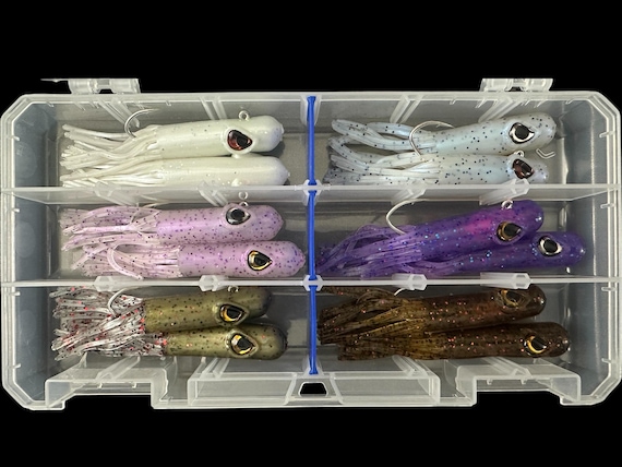 Laker Pup predator 12 pack with 6 Jigs
