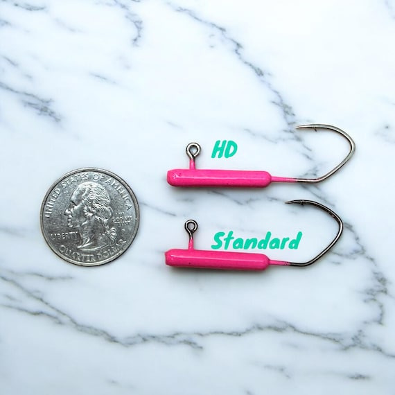 2-pack Jigs for 2.5'' Tubes 1/8oz with Victory V-loc hook