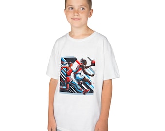 T-shirt de joueurs de basket-ball pour enfants | Maillot de match de basket-ball pour jeune