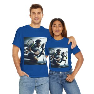 Tennis Doppel Spiel T-Shirt, Tennis T-Shirt, Tennis-Liebhaber Geschenk, Sport T-Shirt, Unisex T-Shirt