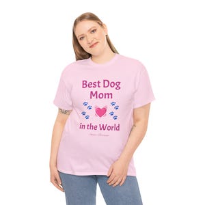 Dog Mom Graphic Tee, Dog Lover T-Shirt, Mother&#39;s Day Gift, Cute Pet Owner Shirt, Animal Lover Fashion