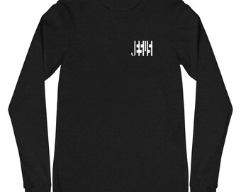 Jesús (letras blancas) Camiseta de manga larga unisex