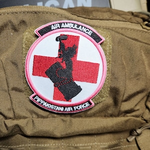 Pippakistani Air Force, Air Ambulance Velcro Patch