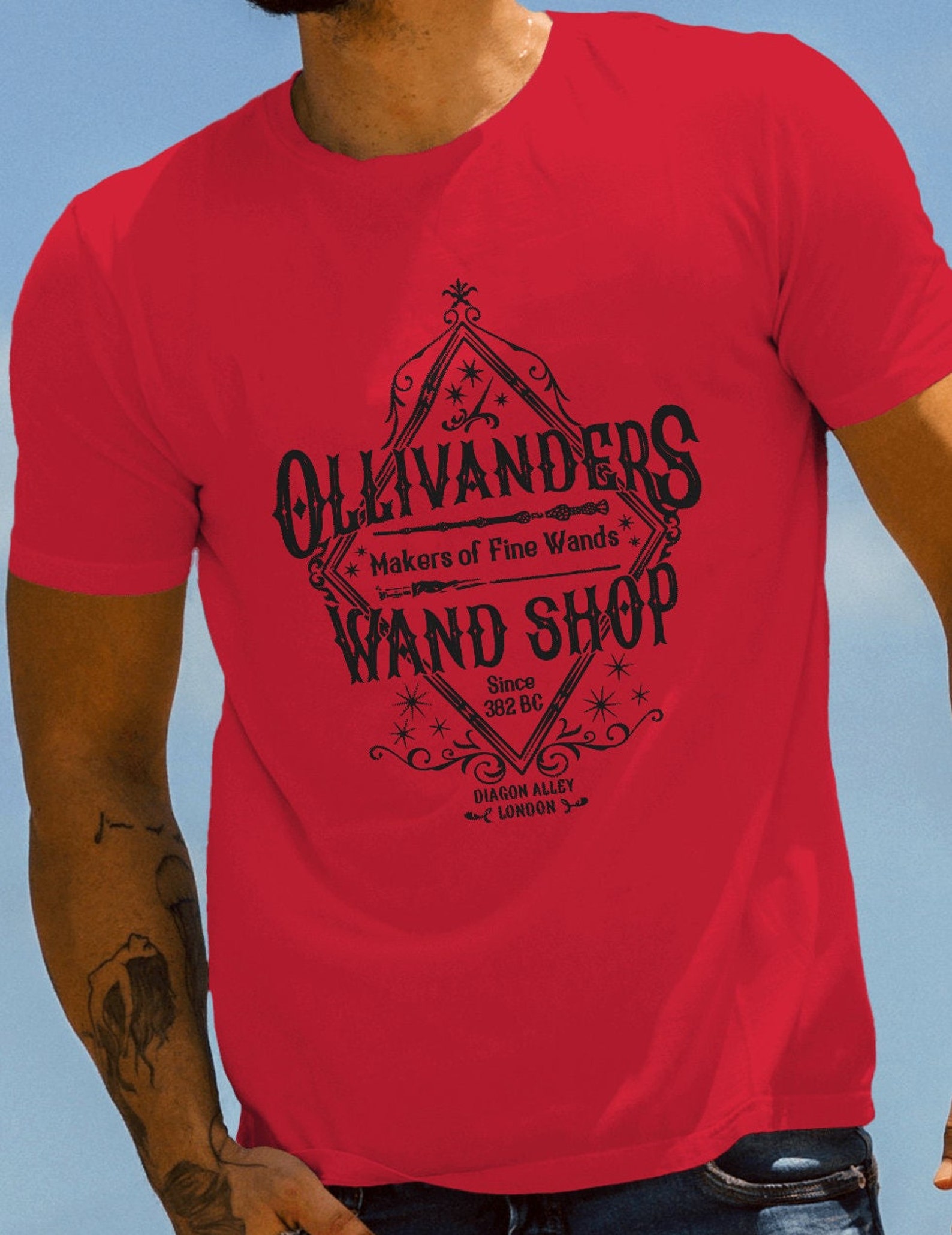 Ollivanders Wand Shop Design Png Svg Download - Etsy