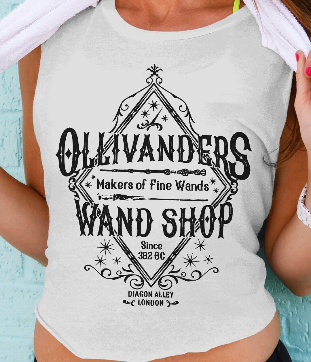 Ollivanders Wand Shop Design Png Svg Download - Etsy