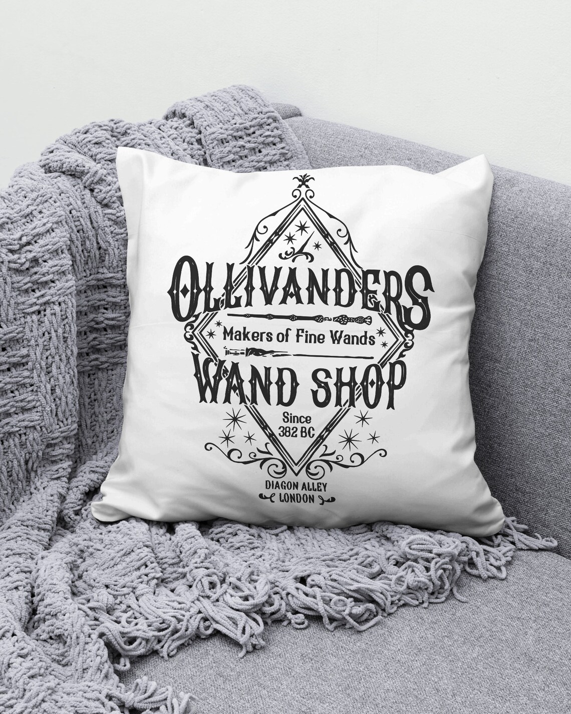 Ollivanders Wand Shop Design Png Svg Download - Etsy