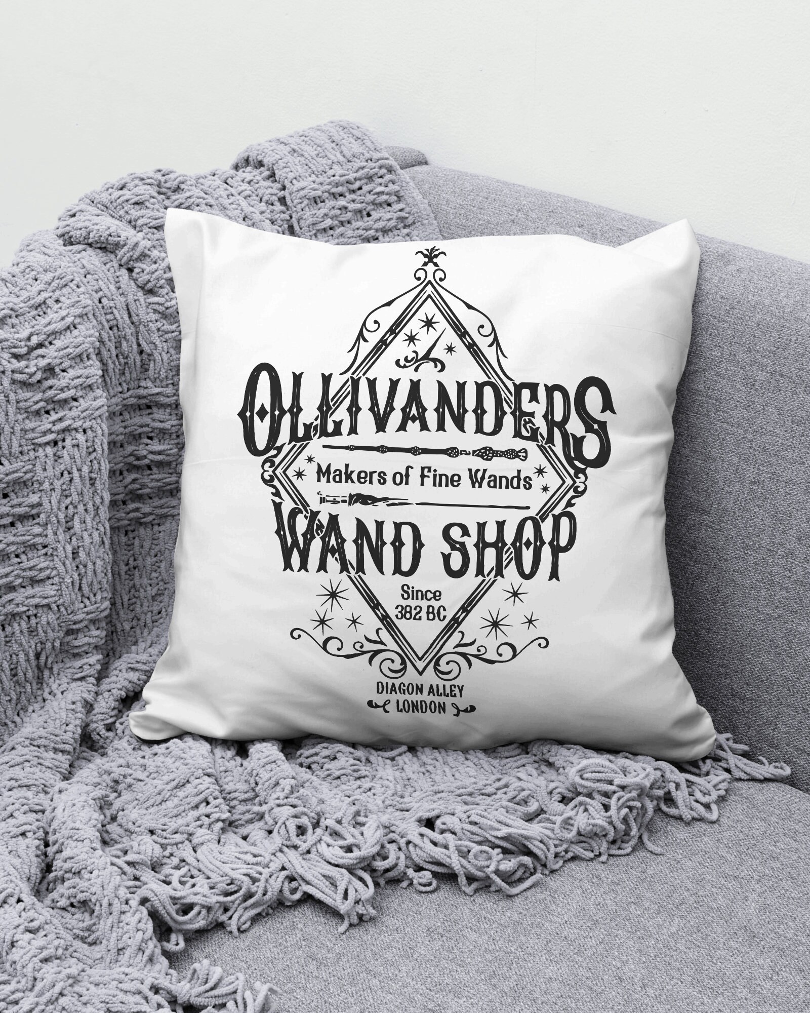 Ollivanders Wand Shop Design Png Svg Download - Etsy
