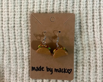 boucles d'oreilles tacos