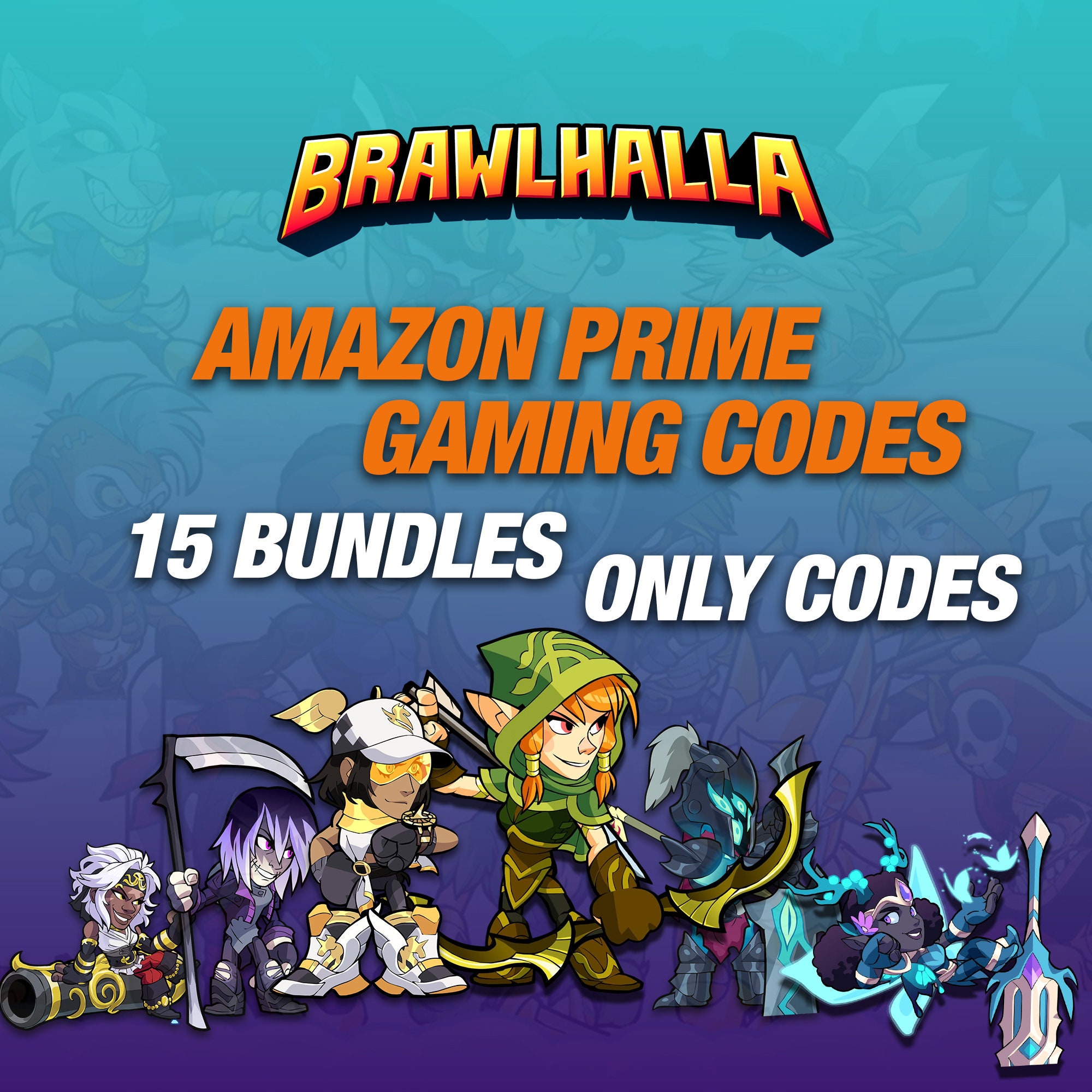 Brawlhalla - 13 in 1 Prime Bundle Pack (ALL Platforms)
