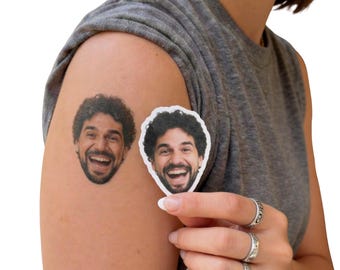 Funny Custom Temporary Tattoos | Personalized Favors for Birthdays, Bachelorette & Graduations