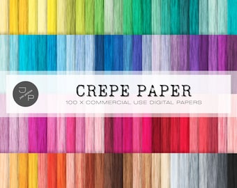 100 Crepe Paper Texture Carta Digitale, Uso Commerciale Download Immediato - Album, Sfondo, Carta da Parati, Planner, Documenti per Diari