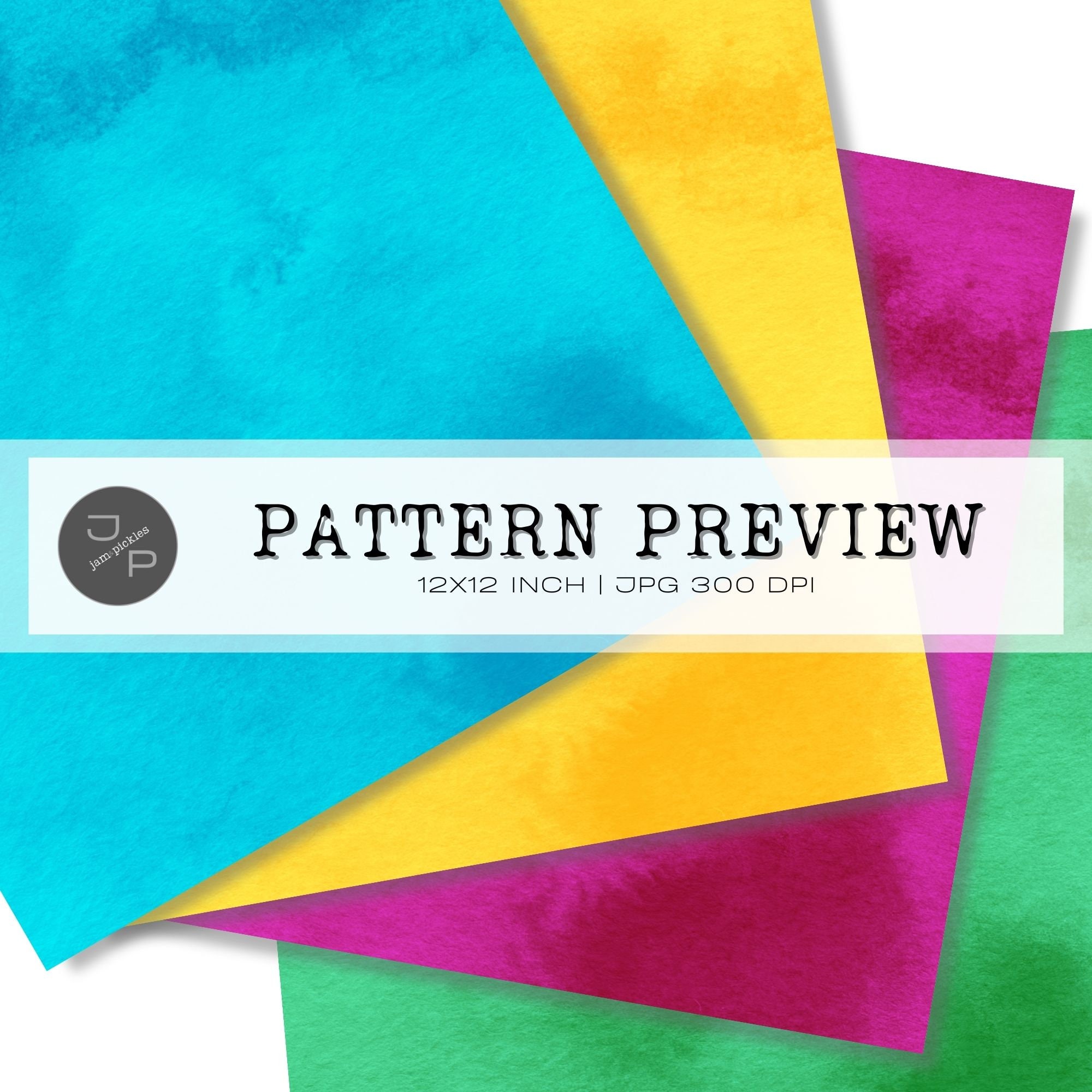 100 Watercolor Texture Digital Paper, Watercolor Pattern, Commercial ...