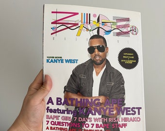 2010 A Bathing Ape x Kanye West Spring Collection Magazine (Free stickers)