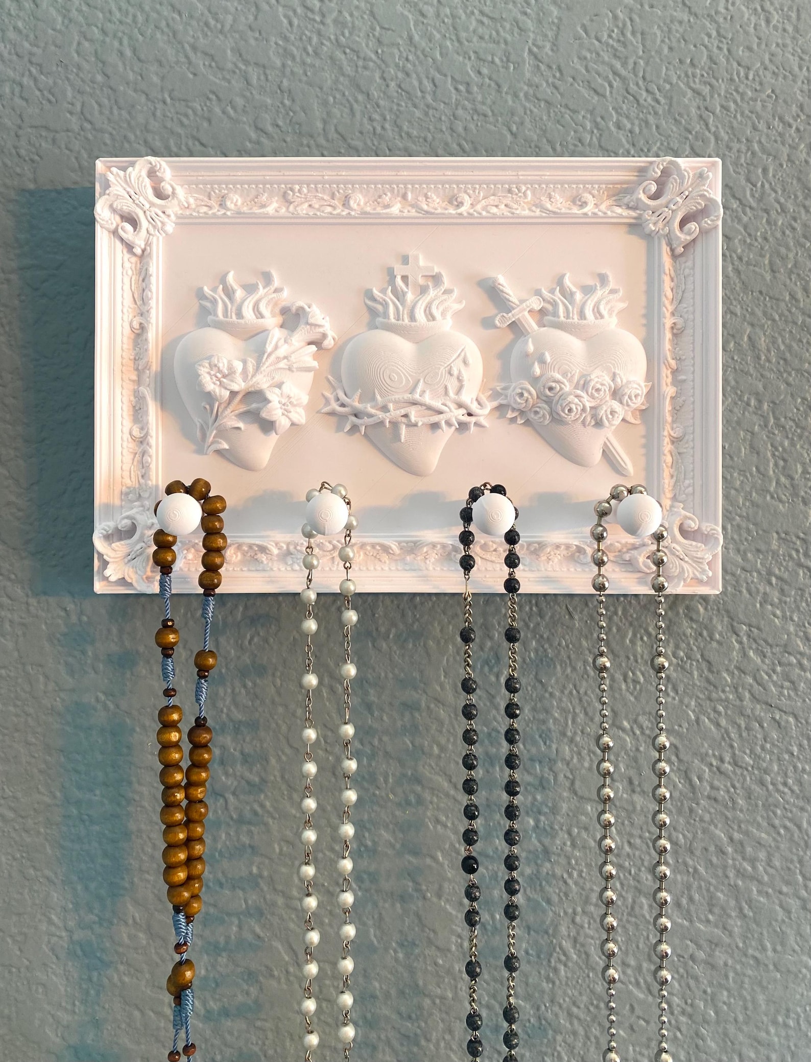 Hanging Rosary Holder