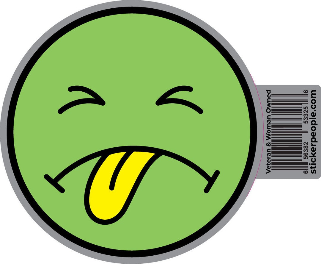 Smiley Face Mr. Yuk Stickers - Etsy