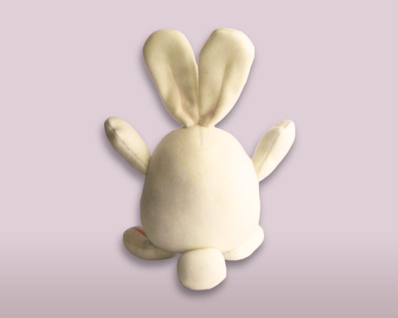 Bunny Plush Sewing Pattern | Soft Toy PDF Tutorial | Easy Felt Bunny ...