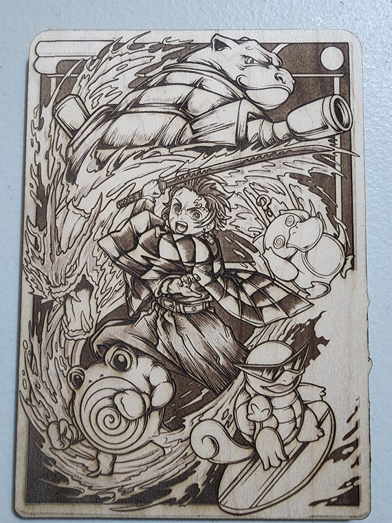 demon slayer pokemon cards DON!! Demon Slayer Vol. 1 (5 CARD BUNDLE) main image 1
