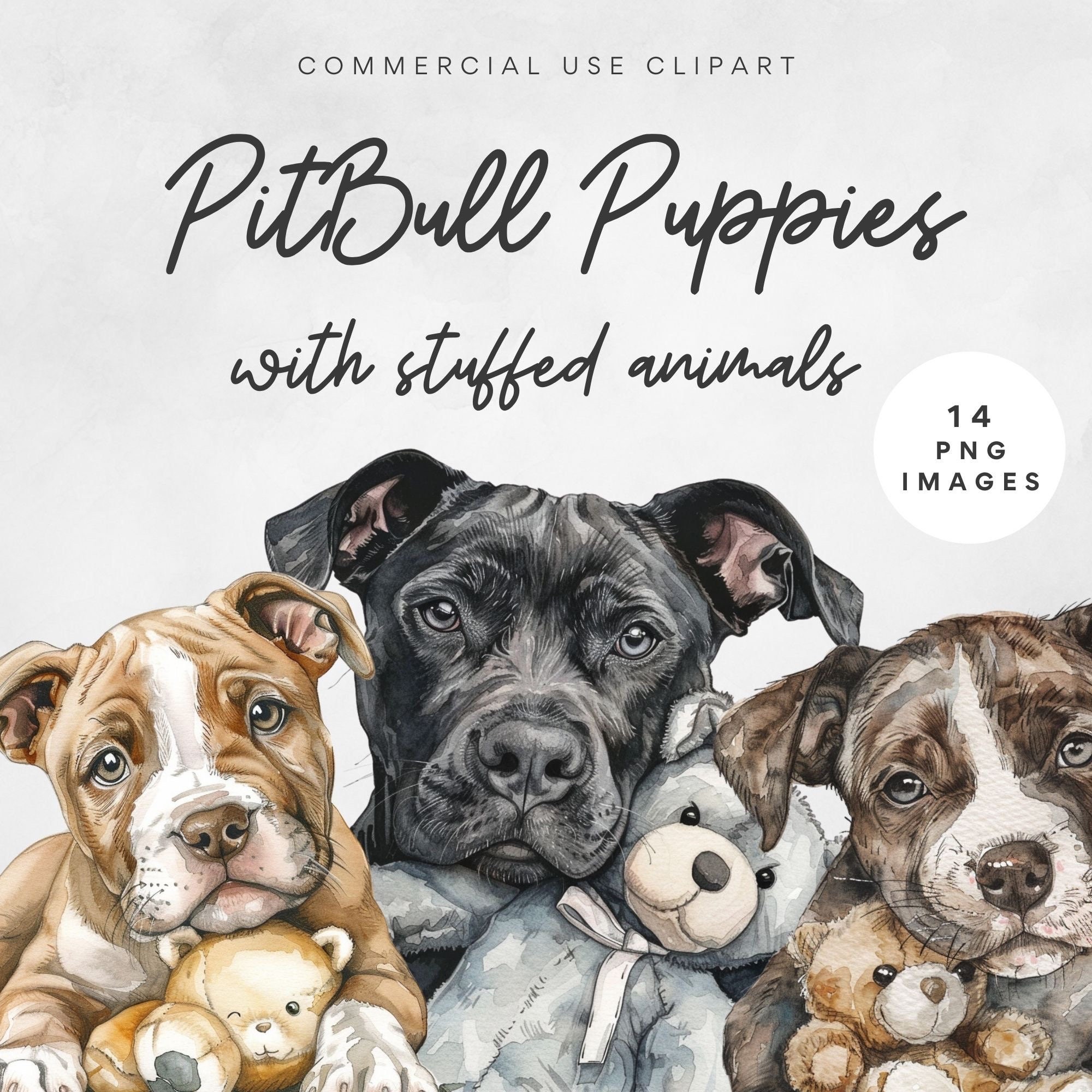 Cartoon pitbull - Etsy België, image size:2000x2000