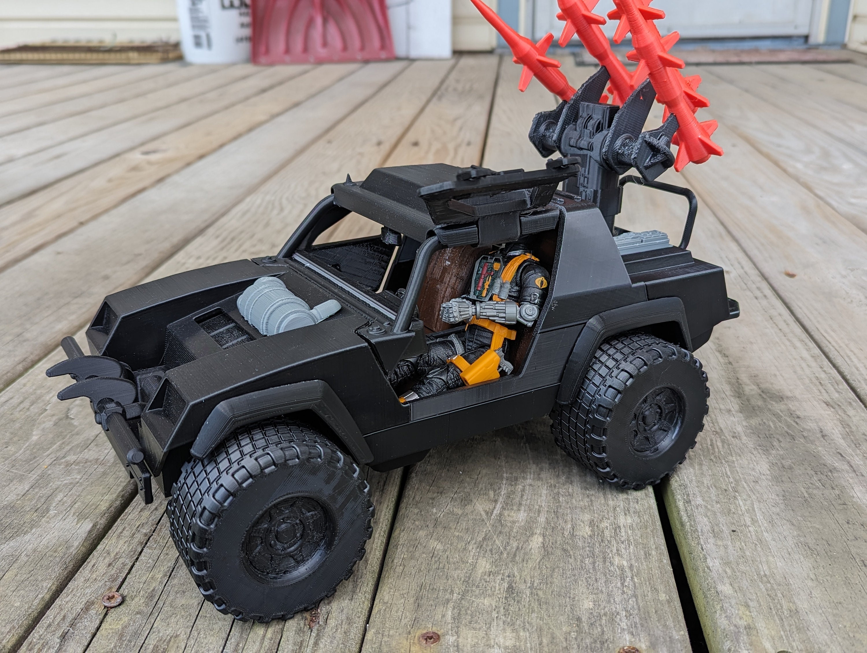人気ショップ Stinger Printed 3d Custom Joe G.i. Jeep Etsy - ミリタリー