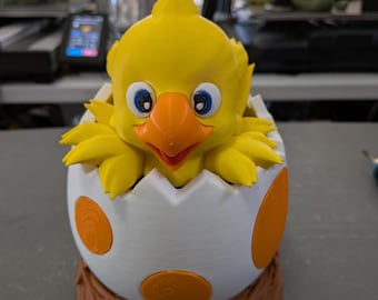Magic the Gathering Chocobo egg Commander deck box