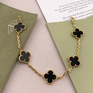 Authentic VCA Bracelets Vintage Alhambra bracelet Authenticated with Certificate paper