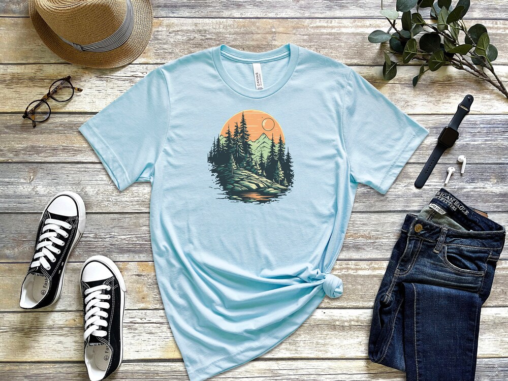 Mountain Shirt, Backpacking Shirt, Camping Shirt, Outdoor Shirt, Trek Shirt, Adventure Shirt, Outdoor Shirt,Hiking Shirt, Trail Shirt Onlytee