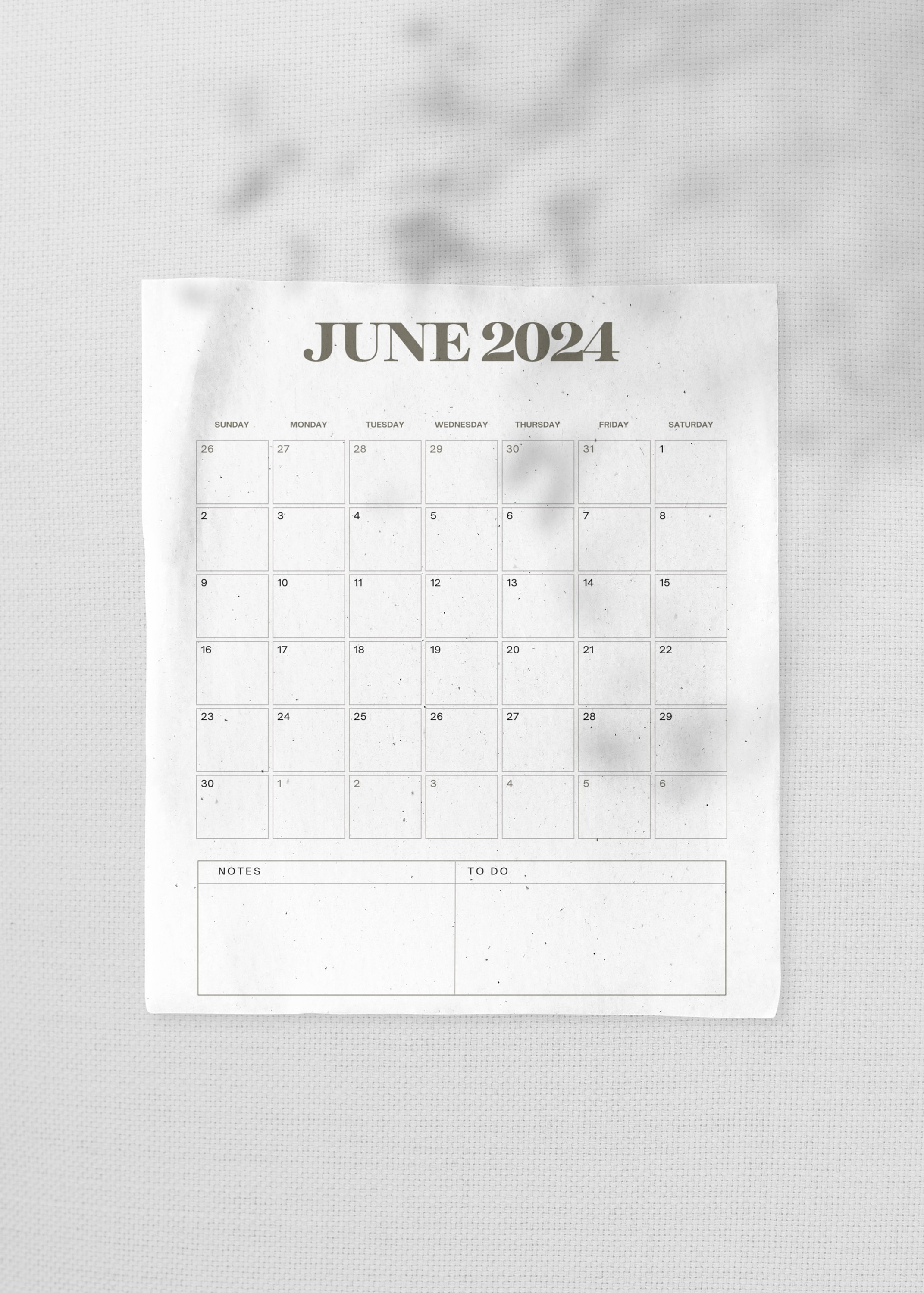 2024 Monthly Planner| Minimalist Printable Calendar 2024| Printable and ...