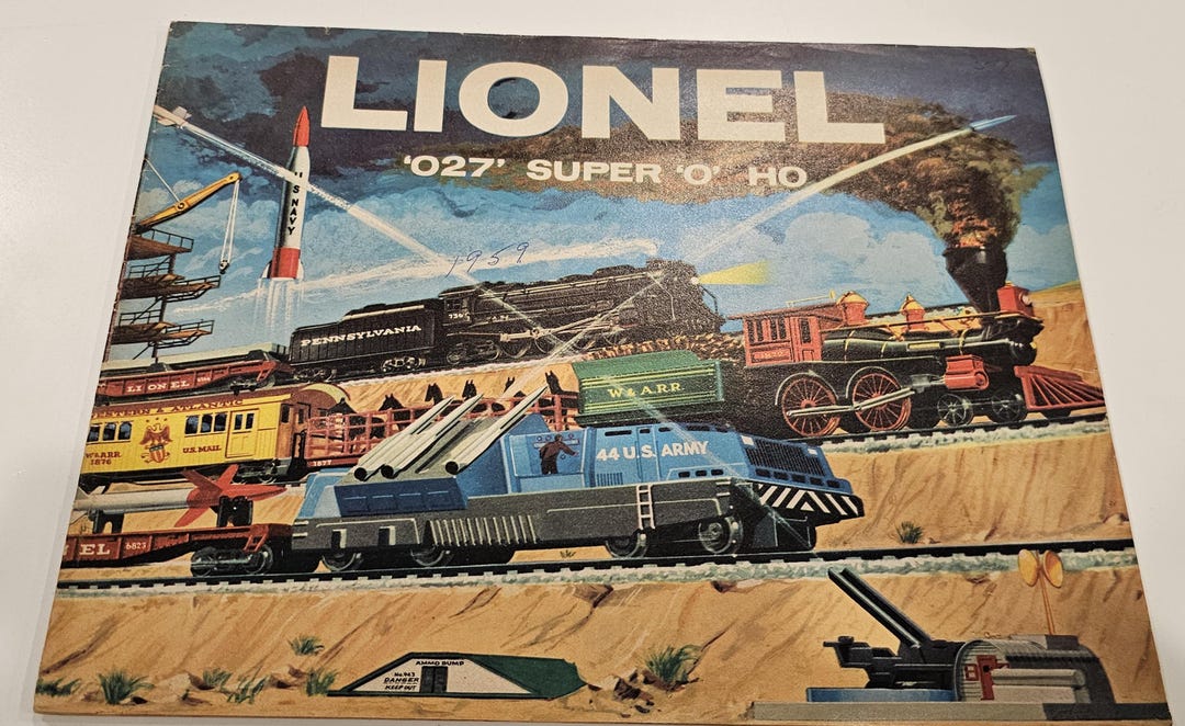 1959 Lionel Catalog Etsy