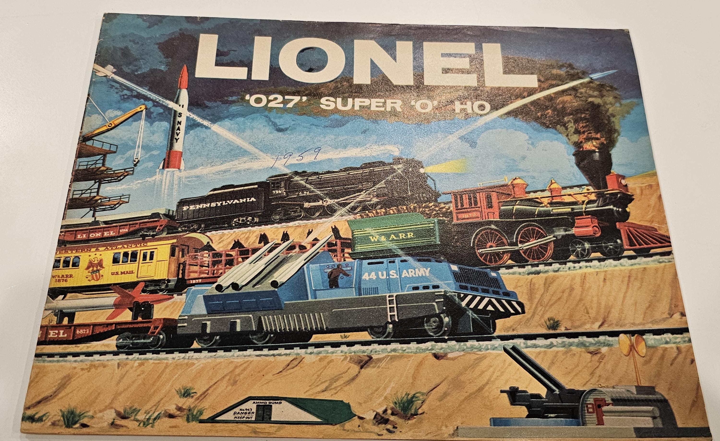 1959 Lionel Catalog Etsy