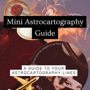 Mini Astrokartographie Anleitung | Astrologie Reise Tool (Digital PDF)