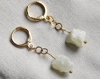 Pendientes colgantes de cristal