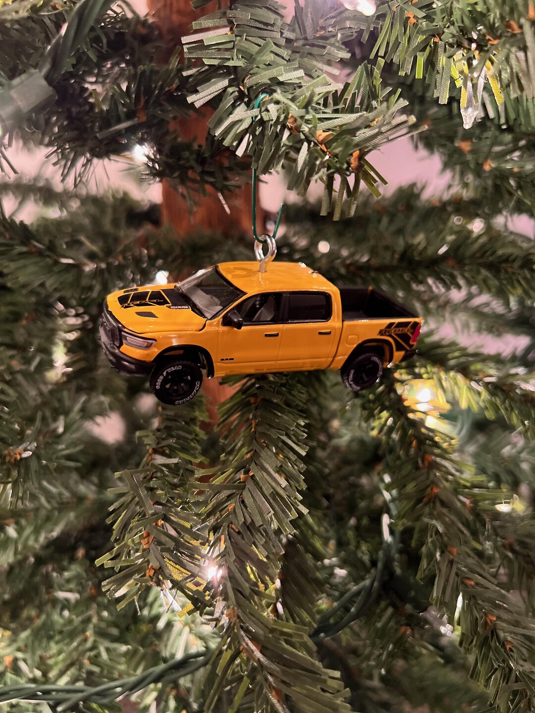 Dodge Ram 1500 Christmas Ornament Metal Diecast Truck - Etsy