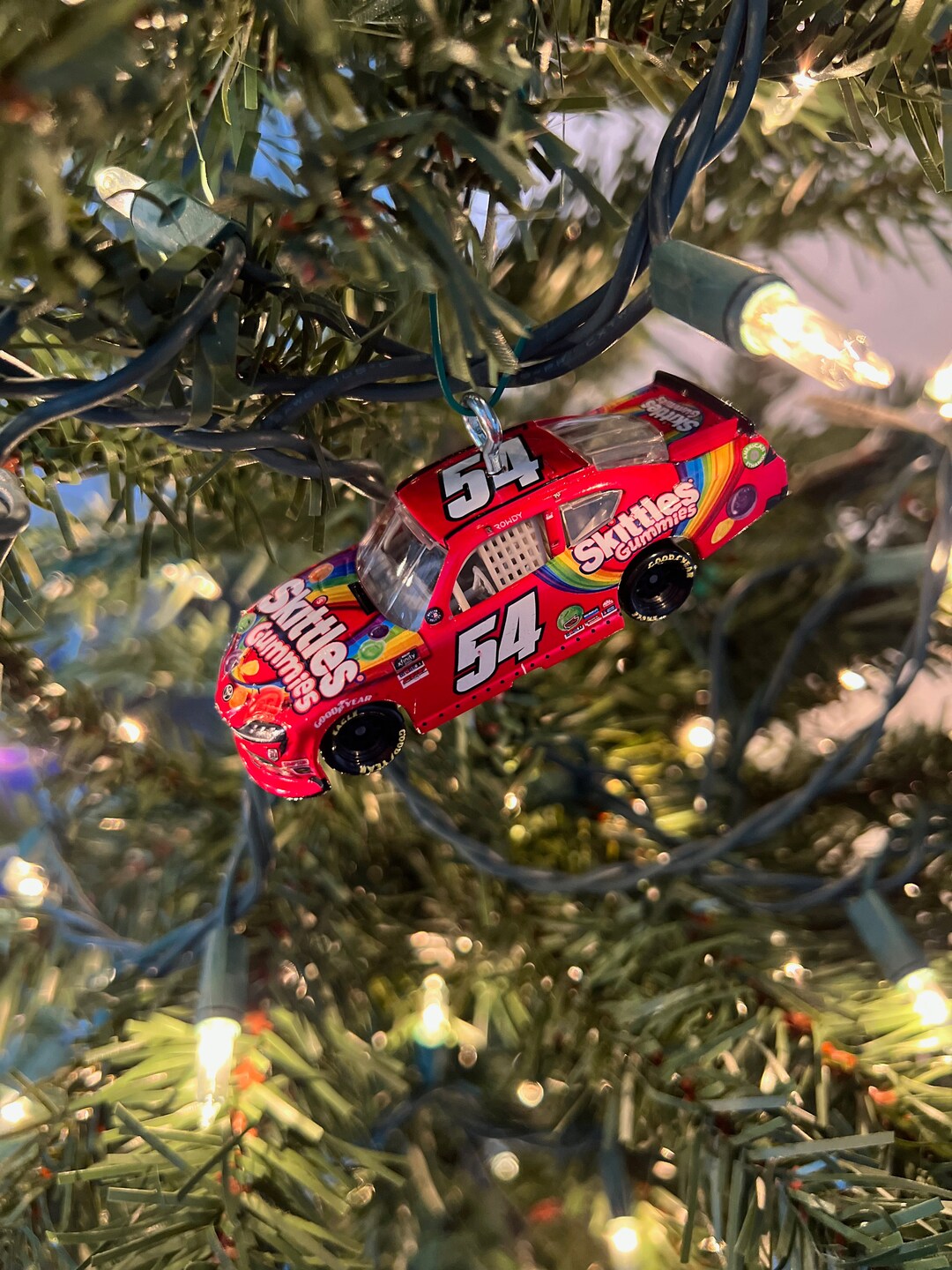 Kyle Busch Skittles Gummies 54 Xfinity NASCAR Christmas Etsy