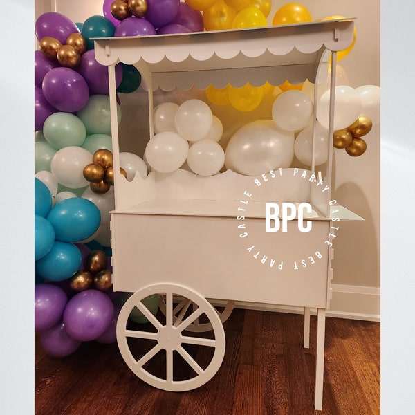 Candy Cart for Birthday decorations, Party Cart for sale, Party Decor