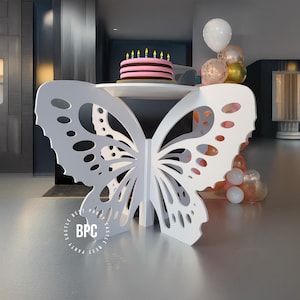 Butterfly Cake stand, Butterfly table, party decorations, Event decor, modern butterfly style