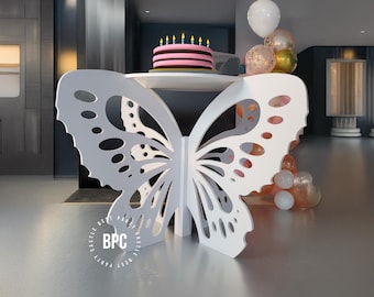 Butterfly Cake stand, Butterfly table, party decorations, Event decor, modern butterfly style