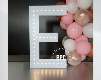 Marquee Letter, large Numbers and letters, Birthday decorations
