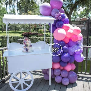誕生日の飾り付け用のキャンディカート、販売用のパーティーカート、結婚式の装飾