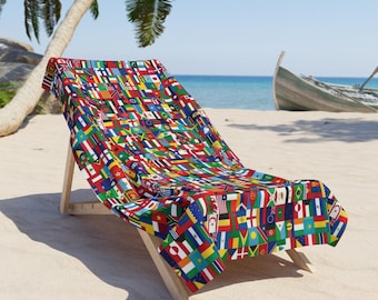 Serviette De Bain Drapeau Américain Étoiles Serviette De