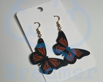 Butterfly Earrings | 3D Printed