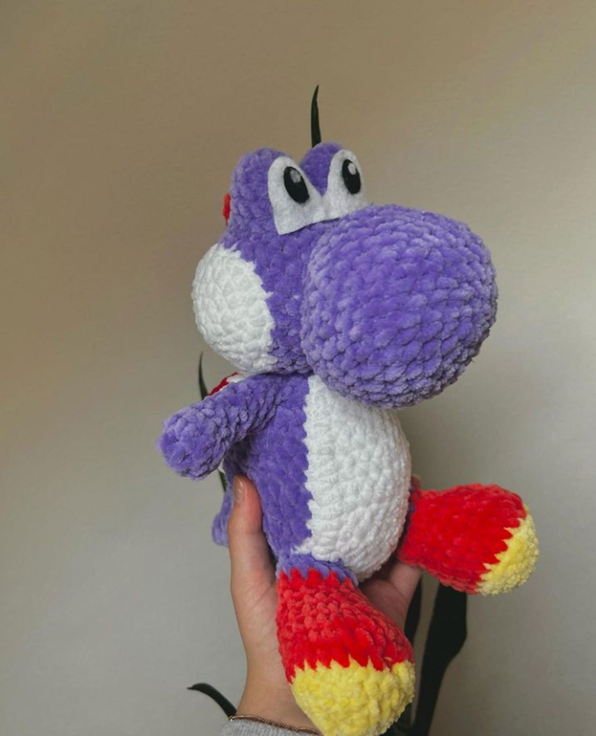 Super Mario Crochet Pattern Yoshi Plush Amigurumi Cute Yoshi - Etsy ...