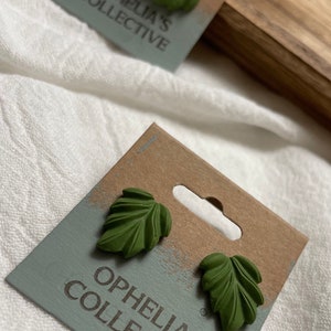 Leaf Earring Stud