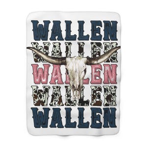 MW Country Sherpa Fleece Custom Blanket - Gifts for Aunt , Gifts for her