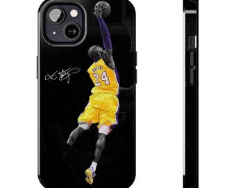 Funda para teléfono Kobe Bryant 24 Dunk / Firma de los Lakers