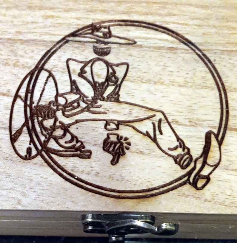 Grateful Dead Doo-dah Man Solid Wood Stash Box Laser Engraved Shakedown ...