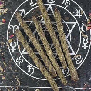 Prosperity Spell Candle Set of 3 - Beeswax Money Magic for Business Success and Wealth Rituals