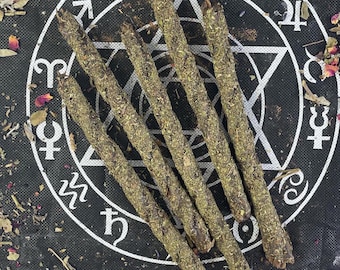 Prosperity Spell Candle Set of 3 - Beeswax Money Magic for Business Success and Wealth Rituals