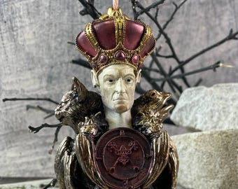 Baal Ritual Candle – Demon King Wax Figure for Altar Decor and Protection Spell