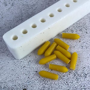 Glycerin based suppositories freshly crafted in the mold